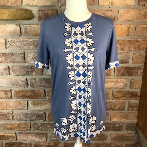 Tory Burch Tops - TORY BURCH Printed Cotton Top 41